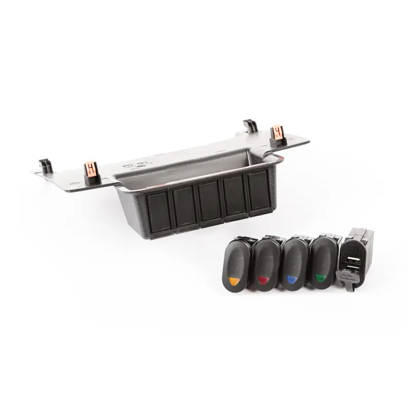 Rugged Ridge Lower Switch Panel Kit 11-18 Jeep Wrangler JK/JKU Cheap