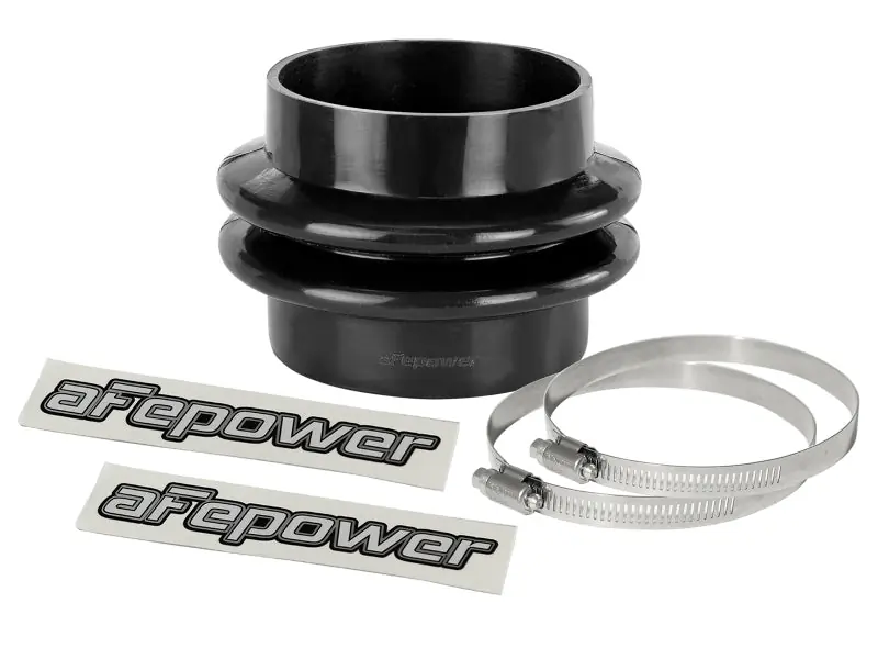 aFe Magnum FORCE Intake Coupling Kit (3-1/4 IN ID x 3 IN L) Straight Bellow-Coupler - Black Buy Today