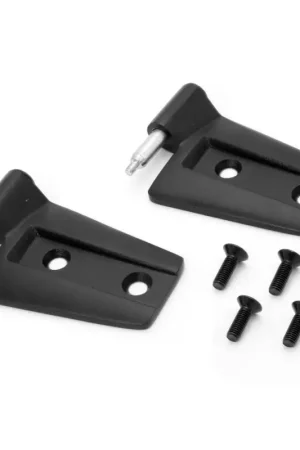 Rugged Ridge 07-18 Jeep Wrangler JK Black Left Door Hinge Set Super Sale