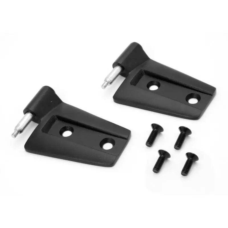 Rugged Ridge 07-18 Jeep Wrangler JK Black Left Door Hinge Set Super Sale