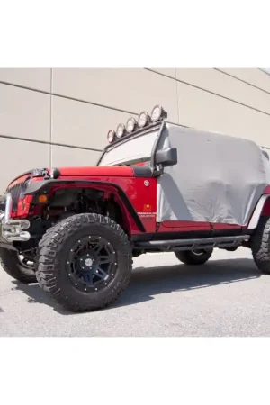 Hot Deal Rugged Ridge Cab Cover Gray 07-18 Jeep 4-Door Jeep Wrangler JK