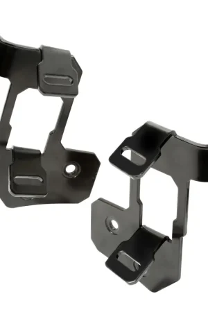 Deal Rugged Ridge 07-18 Jeep Wrangler JK Semi-Gloss Black A Pillar Light Mount