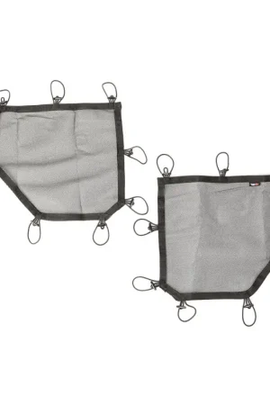 Rugged Ridge Tube Door Covers Rear Pair Black 07-18 Jeep Wrangler JKU Editor’s Pick