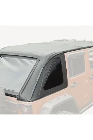 Rugged Ridge Bowless Soft Top Black Diamond 4-Door 07-18 Jeep Wrangler JK Holiday Sale