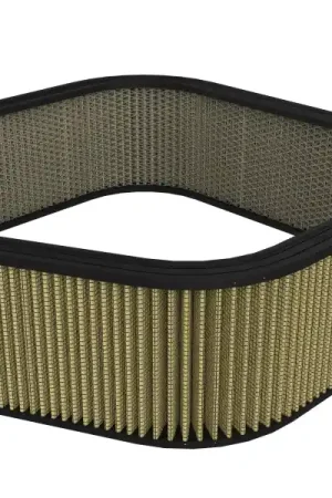 aFe Magnum FLOW Custom Air Filter 20 IN L x 20 IN W x 5.82 IN H w/ Expanded Metal Warranty Included