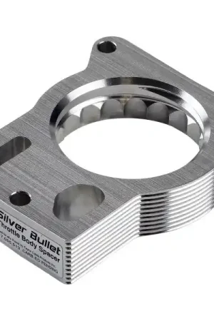 aFe Silver Bullet Throttle Body Spacer GM Trucks 2500/3500 96-00 V8-7.4L/01-07 V8-8.1L Must Have