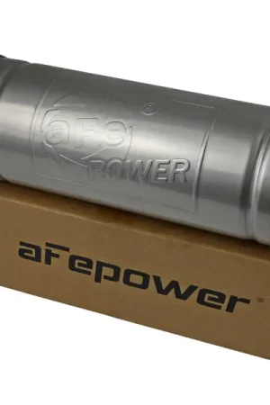 Price Cut aFe MACH Force-Xp Muffler 3 IN ID Center/Center x 5 IN Dia. x 14 IN L - Round Body