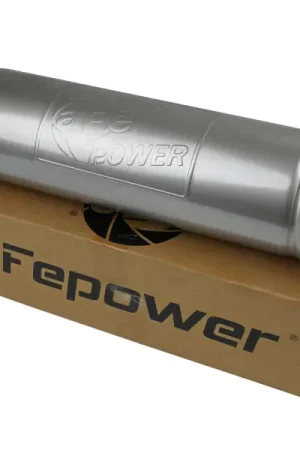 aFe MACH Force-Xp Muffler 2-1/2 IN ID Center/Center x 5 IN Dia. x 18 IN L - Round Body Special Offer