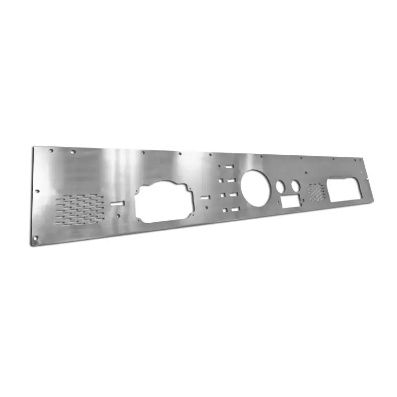Bulk Order Rugged Ridge 76-86 Jeep CJ Stainless Steel Dash Panel w/ Gauge / Radio / Speaker Cut-Outs