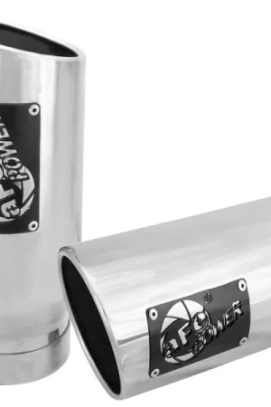 aFe MACH Force-Xp Universal Exhaust Tip 4 IN Inlet x 5 IN Outlet x 12 IN L Don’t Miss Out