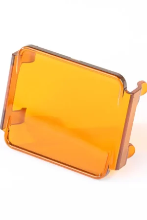 Rugged Ridge 3 Inch Square LED Light Cover Amber Place Order