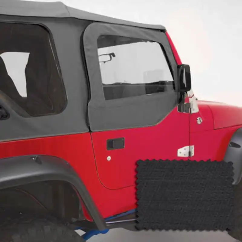 Rugged Ridge Door Skins Black Diamond 97-06 Jeep Wrangler Grab Now