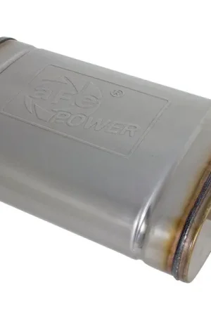 Buy Direct aFe MACH Force-Xp Muffler 2-1/2 IN ID Offset/Center x 9 IN W x 4 IN H x 14 IN L - Oval Body