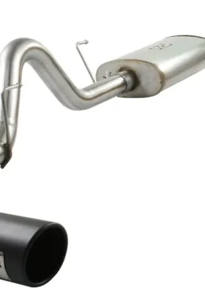 Shop Now aFe MACHForce XP 3in 409SS Cat Back Exhaust w/ Black Tips for 09-10 Ford F-150 V8 4.6L/5.4L