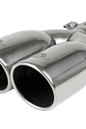 Certified aFe MACH Force-Xp Universal Exhaust Tip 2-1/2 IN Inlet x 3-1/2 IN Outlet X 12 IN L