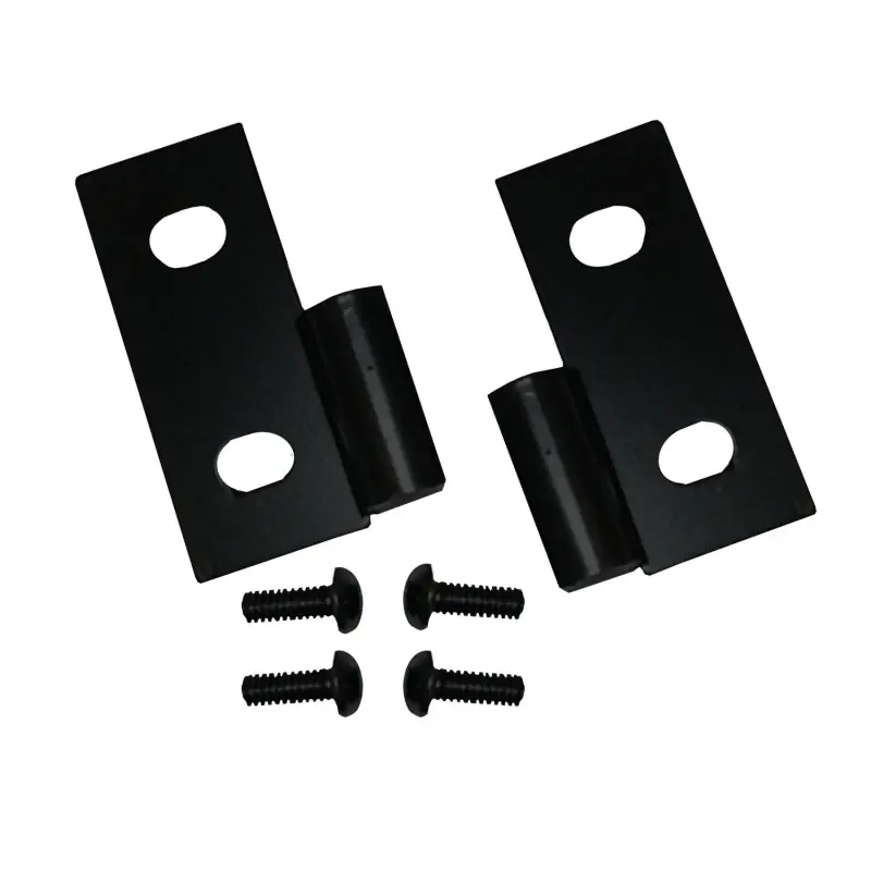 Order Now Rugged Ridge 76-06 Jeep CJ / Jeep Wrangler Black Lower Door Hinge Brackets