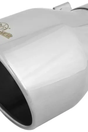 aFe MACH Force-Xp Universal Exhaust Tip 4 IN Inlet x 6 IN Outlet x 9 IN L Premium