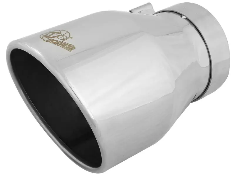 aFe MACH Force-Xp Universal Exhaust Tip 4 IN Inlet x 6 IN Outlet x 9 IN L Premium