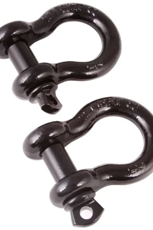 Rugged Ridge Black 7/8th Inch D-Shackles Get Yours