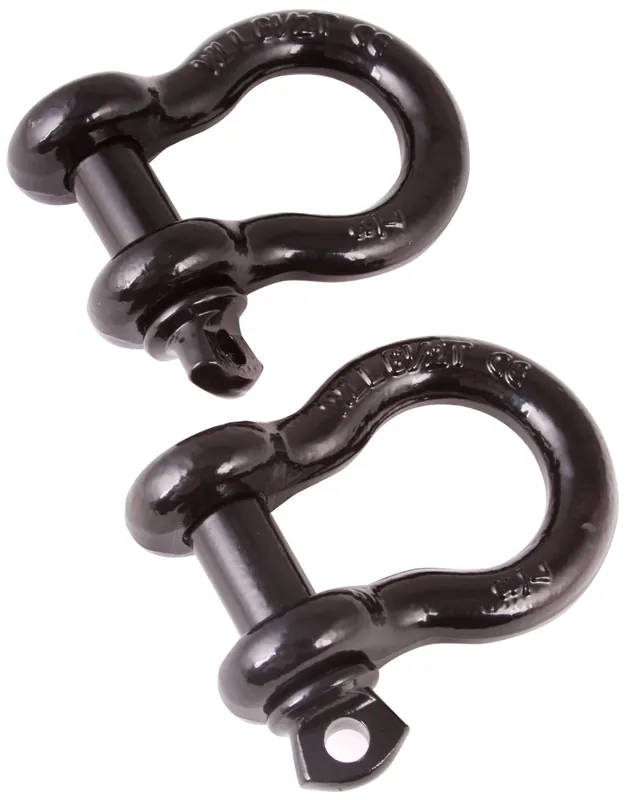 Rugged Ridge Black 7/8th Inch D-Shackles Get Yours