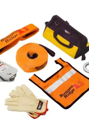 Premium Rugged Ridge XHD Recovery Gear Kit 30000lbs