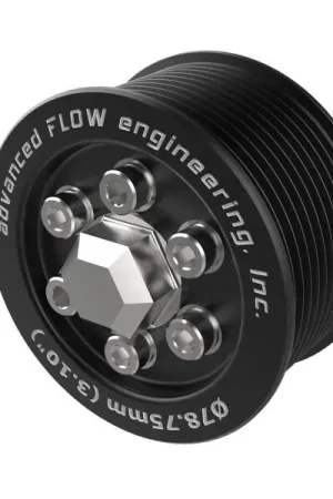 High Quality aFe 15-23 Dodge Challenger / 15-23 Dodge Charger SRT Hellcat 3.10in Supercharger Power Pulley Kit