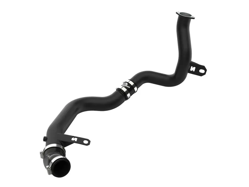 Same Day Shipping aFe 22-23 Hyundai Kona N L4 2.0L (t) BladeRunner 2-1/4in to 2-1/2in Aluminum Hot Charge Pipe - Black