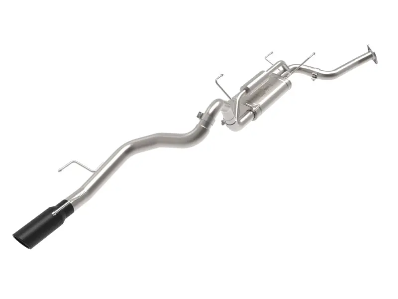 Warranty Included aFe 24-25 Toyota Land Cruiser 2-1/2in to 3in 304 SS Cat-Back Exhaust System w/ Black Tip