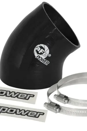 Don’t Miss Out aFe MagnumFORCE Cold Air Int Sys Spare Parts Kit (4-3.5in ID x 40 Deg) Elbow Reducing Coupler - Blk