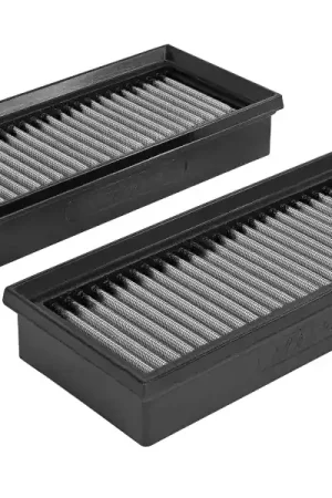 aFe Magnum FLOW Pro DRY S OE Replacement Filter 15-19 Mercedes C63 AMG 4.0L TT (Pair) Price Cut