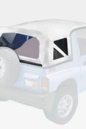 Fan Favorite Rugged Ridge XHD S-Top White Denim 88-94 Sidekicks/Geo Trackers