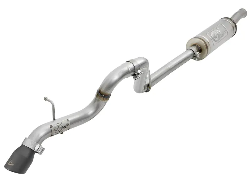 aFe MACH Force-Xp 2.5in 409SS Catback High-Tuck Exhaust 18-21 Jeep (JL) 3.6L 4-Door - Black Tip In Demand