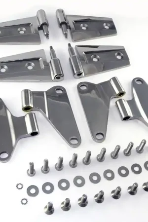 Rugged Ridge 07-18 Jeep Wrangler JK Stainless Steel Door Hinge Kit Best Price