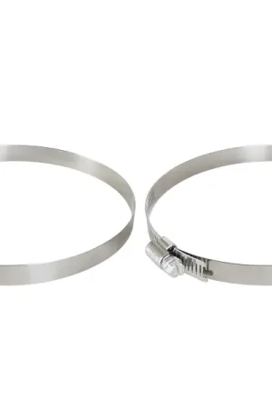 New Arrival aFe Magnum FORCE Replacement Clamp Kit SAE 088 (5-1/16 IN ID to 6 IN ID Range) Pair