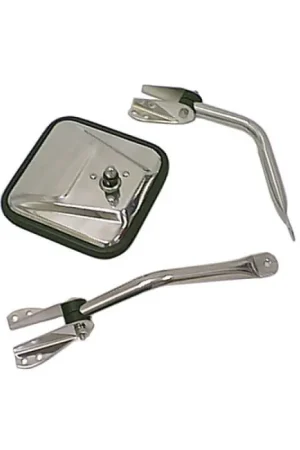 Rugged Ridge 55-86 Jeep CJ Chrome Mirror Head Save Now