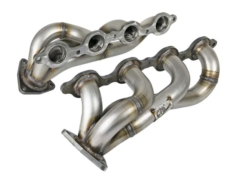 Limited Offer aFe Twisted 1-3/4in 304SS Shorty Header 20-23 GM 2500/3500HD 6.6L V8