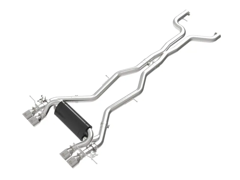 New Arrival aFe 23-25 BMW M2 L6-3.0L (G87) MACH Force-Xp Cat-Back Exhaust w/ Polished Tip