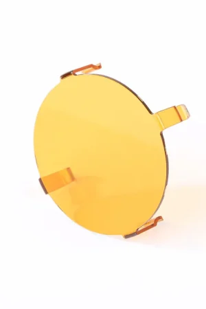 Clearance Rugged Ridge 3.5in LED Light Cover Round Amber