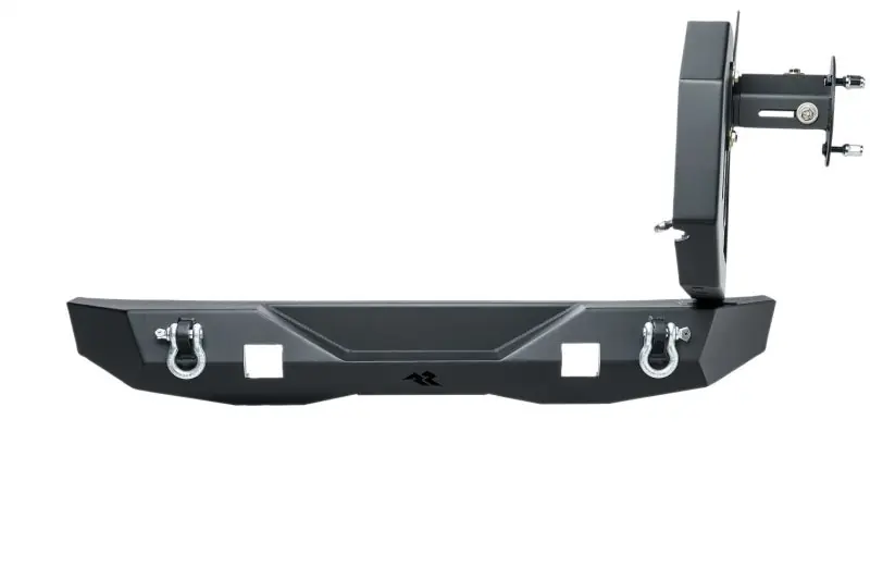 Rugged Ridge 07-18 Jeep Wrangler (JK/JKU) XOR Rear Bumper w/Swing Out Tire Carrier - Tex. Blk Modern