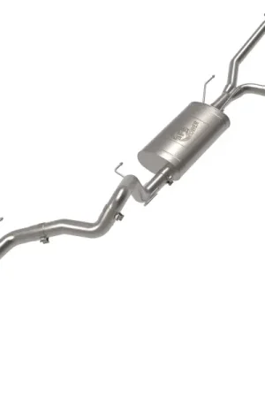 Factory Price aFe 23-24 Toyota Sequoia V6 3.4L Vulcan Series 2-1/2in to 3in 304 SS Cat-Back Exhaust w/Polished Tip