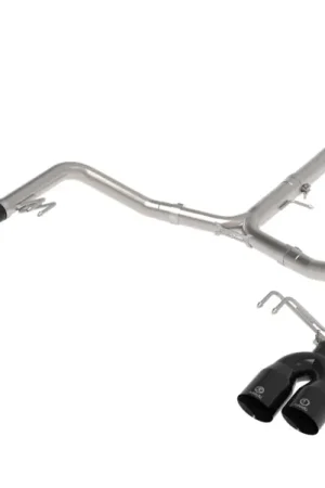 Direct From Manufacturer aFe Takeda 21-24 Kia K5 GT L4-2.5L (t) SS Axle-Back Exhaust System w/ Black Tips