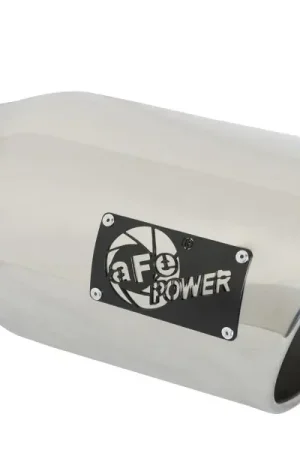 aFe MACHForce-Xp 5in Inlet x 7in Outlet x 15in length 409 Stainless Steel Exhaust Tip Free Returns