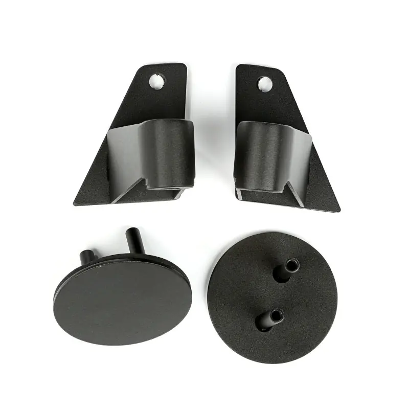 Rugged Ridge 07-18 Jeep Wrangler JK Textured Black Mirror Relocation Brackets Best Choice