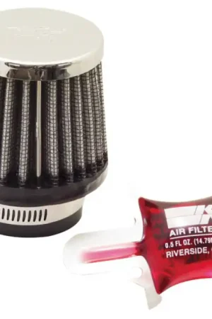 Next Day Delivery K&N Universal Chrome Filter 1 3/8 inch FLG / 2 1/2 inch Base / 2 inch Top / 2 1/4 inch Height