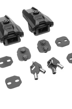 Rugged Ridge Locking Hood Catch Kit 07-18 Jeep Wrangler JKU / 18-22 Wrangler JL Exclusive Offer