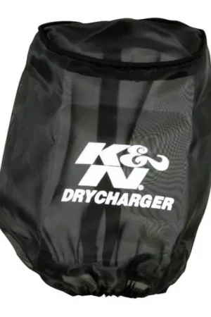 K&N Air Filter Wrap Drycharger - Round Tapered - Black for 07-09 & 11 Polaris Outlaw 525 Fan Favorite