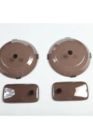 Rugged Ridge Headlight&Turn Signal Cover Set Smoke 97-06TJ Super Sale