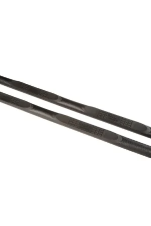 Crafted Rugged Ridge 3in Round Side Step Black 18-20 Jeep Wrangler JL 4Dr