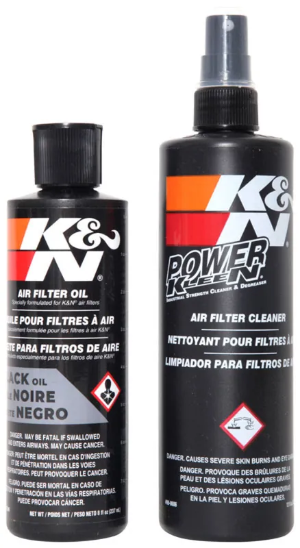 K&N Filter Cleaning Kit - Squeeze Black Trusted Brand