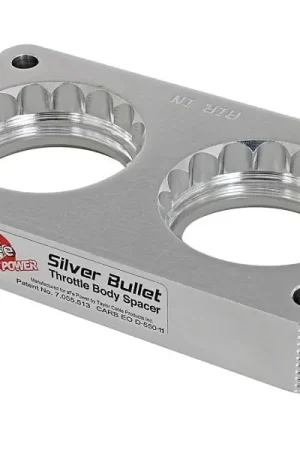 Discount aFe Silver Bullet Throttle Body Spacers TBS Ford Trucks 99-04 V10-6.8L
